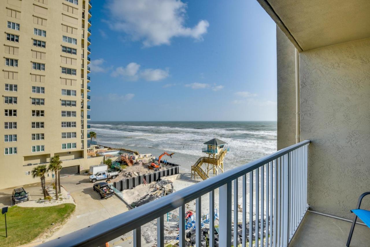 Breezy Daytona Beach Studio With Balcony And Views! Εξωτερικό φωτογραφία